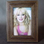 Ramka na zdjęcie stojąca kolor brązowy(cieniowana) 21x16 cm