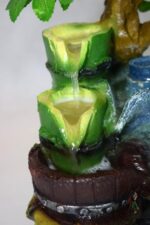 Stylowa Fontanna Domowa z Pompką Nawilżająca Powietrze 32x19 cm - obrazek 2