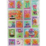 Naklejki żelowe wielkanocne na okno, samoprzylepne, kolorowe, bezklejowe, 20x14CM cm. - obrazek 2