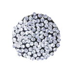 Lampki choinkowe 100 LED FLASH, wewnętrzne, zimny biały - obrazek 2