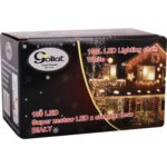 Lampki choinkowe 100 LED FLASH, wewnętrzne, zimny biały - obrazek 3