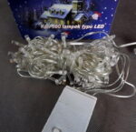 Komplet Niebieskich Lamp Choinkowych 100 LED - Zgodny z Normami UE, Odporny na Warunki Atmosferyczne, Z Programatorem 8 Funkcji, Długość 5m, Polska Dystrybucja - obrazek 2