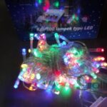 Zestaw Lampek Choinkowych LED 100szt, Multikolor, Wodoodporny, dla Wnętrza i Na Zewnątrz, Z Programatorem 8 Funkcji, Długość 5m, Polska Dystrybucja