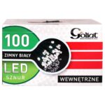 100 LED Zimne Białe Lampki Choinkowe - Wewnętrzne, Energooszczędne, Bezpieczne, Z Miedzianymi Przewodami, Polska Dystrybucja - obrazek 3