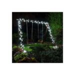 Stabilne Lampki Świąteczne 100 LED z Dodatkowym Gniazdem i Timerem - Kolor Zimny Biały, Wodoodporne, do Użycia Wewnętrzny i Zewnętrzny, Polska Dystrybucja - obrazek 3