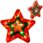 BOŻONARODZENIOWA DEKORACJA ŚWIETLNA- GWIAZDA 19 CM