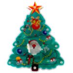 BOŻONARODZENIOWA DEKORACJA ŚWIETLNA- CHOINKA 20 CM - obrazek 2