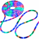 Elastyczny Wąż Świetlny LED z Multikolorowymi Lampkami i 8-Funkcyjnym Programatorem