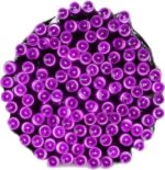 Fioletowe Lampki Choinkowe LED - 240 sztuk z Programatorem, Do Użytku Wewnętrznego i Zewnętrznego, Standardy EU, Energooszczędne