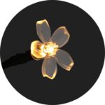 Baterijne Drzewko LED Bonsai, 20 Diod, Kolor Czarny, Do Użytku Wewnętrznego - obrazek 3