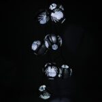 LAMPKI 10 LED PAJĄKI SZNUR DEKORACYJNY NA BATERIE - obrazek 2