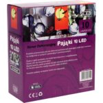 LAMPKI 10 LED PAJĄKI SZNUR DEKORACYJNY NA BATERIE - obrazek 3
