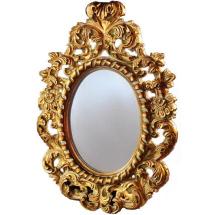 Lustro w złotej ramie[PU 002A]