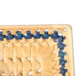 Koszyczek na pieczywo prostokątny 17cm niebieski - obrazek 2