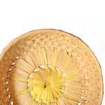 Koszyczek na pieczywo okrągły 20cm żółty - obrazek 2