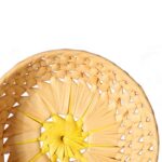 Koszyczek na pieczywo okrągły 14cm żółty - obrazek 2