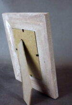 Stylowa Drewniana Ramka na Zdjęcie 21x17cm w Nowoczesnym Stylu - Jasny Brąz - obrazek 2