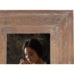 Stylowa Drewniana Ramka na Zdjęcie 21x17cm w Nowoczesnym Stylu - Jasny Brąz - obrazek 3