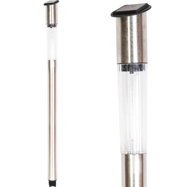 120466 Solarne Słupek Ogrodowy PEN ze Stali Nierdzewnej - obrazek 1