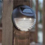 Automatyczna Lampa Schodowa Solar LED w Kolorze Czarnym z Czujnikiem Zmierzchu i Akumulatorem AA - obrazek 2