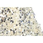 Dzwon dekoracyjny z sizalu z srebrnym brokatem - 25x30cm - obrazek 3