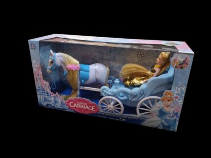 Księżniczka i Biała Księgałeńka: Zestaw z Powozem i Lalką