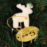 Pik, renifer z materiału, kremowy - obrazek 2