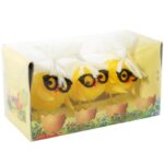 Zestaw Dekoracyjnych Kurczaków w Okularach - 3 Sztuki, 6cm, Wielkanocne Ozdoby - obrazek 2