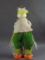 Duży Sizalowo-Materiałowy Kaczor z Pomarańczowym Dziobem i Łopatą - obrazek 2