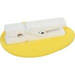 Zestaw 6 Drewnianych Klamerek ozdobionych Jajkami w Kolorze Żółto-Pomarańczowym - obrazek 3