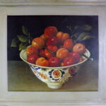 Postarzany Obraz z Jabłkami 46 x 56 cm - Seria Owocowa