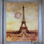 Postarzany Obraz Wieży Eiffla - część 1 z 2 w serii