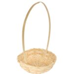 Koszyk wielkanocny do święconki lub dekoracji świątecznej Wielkość: fi 25 cm, WYS 40 CM - obrazek 2