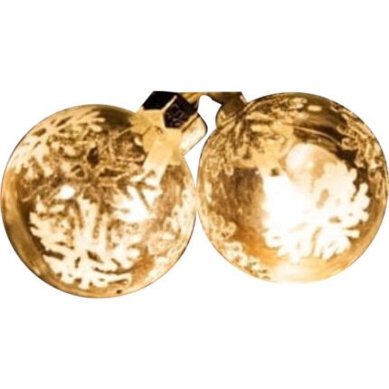 Lampki choinkowe 16 led Szklane bombki