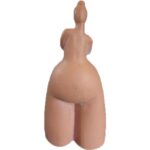 Ceramiczna Figurka Nagiej Kobiety w Kolorze Gliny - obrazek 2