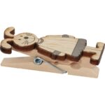 Drewniane Klamerki Dekoracyjne w Kształcie Zająca - Zestaw 3 Sztuk - obrazek 2