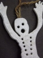 Zawieszki Błyszczące Duchy - Dwa Kościotrupy w Bieli - obrazek 2