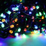 Lampki choinkowe 200 led z efektem flasch multikolor wewnętrzne - obrazek 2