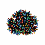 Lampki choinkowe LED multikolor z zasilaniem sieciowym, 200 sztuk - do użytku wewnętrznego - obrazek 2