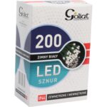 Lampki Choinkowe 200 LED Biały Zimny, Zasilanie Sieciowe, Na Zewnątrz i Wewnątrz, Długość 10m, IP44 - obrazek 2
