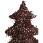 Figurka Choinka Dekoracyjna w Kolorze Brązowym - obrazek 2