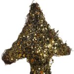 CHOINKA Z SIZALU Z METALOWĄ PODSTAWĄ 80CM BRĄZOWA - obrazek 3