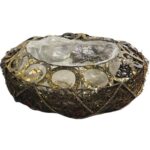 PODKŁAD FLORYSTYCZNY OSŁONKA Z FASZYNY RATTANOWEJ 30 CM - obrazek 3