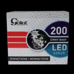 Lampki choinkowe zimny biały 200 led, efekt flash, do użytku wewnętrznego i zewnętrznego[200led flash] - obrazek 2