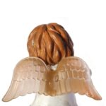 Ceramiczny Anioł z Lirą jako Dekoracja lub Element Pomnika, 9 cm - obrazek 3