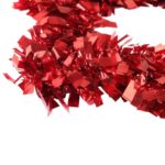 Dekoracja świąteczna Gwiazda do zawieszenia z folii czerwona - obrazek 2