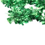 Dekoracja świąteczna Gwiazda do zawieszenia z folii zielona - obrazek 2