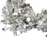 Dekoracja świąteczna Gwiazda do zawieszenia z folii srebrna - obrazek 2