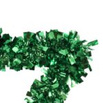 Zielona Błyszcząca Gwiazda Świąteczna na Zawieszenie 34 cm - obrazek 2