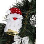 Pluszowy Mikołaj z Dzwoneczkiem - Zawieszka - obrazek 2